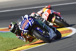Jorge Lorenzo, Yamaha Factory Racing; Marc Marquez, Repsol Honda Team