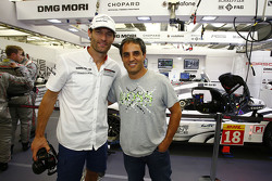 Mark Webber, Porsche Team, und Juan Pablo Montoya