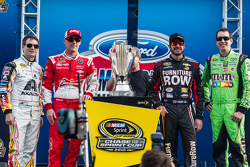 Die 4 NASCAR-Titelkandidaten 2015: Jeff Gordon, Hendrick Motorsports Chevrolet; Kevin Harvick, Stewa