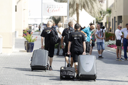 Lotus F1 Team im Fahrerlager