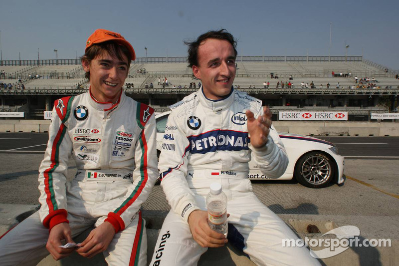 Esteban Gutiérrez, Josef Kaufmann Racing y Robert Kubica, BMW Sauber F1 Team