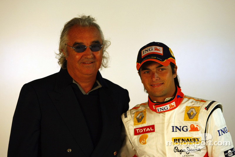 Flavio Briatore ve Nelson A. Piquet