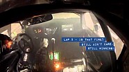 Race Car on Fire? Ken Block Don't Care, Presses on During Rally-X Race Las Vegas Race Car on Fire? Ken Block Don't Care, Presses on During Rally-X Race Las Vegas