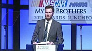 NASCAR | Dale Earnhardt Jr. accepts Most Popular Driver award (2013) NASCAR | Dale Earnhardt Jr. accepts Most Popular Driver award (2013)