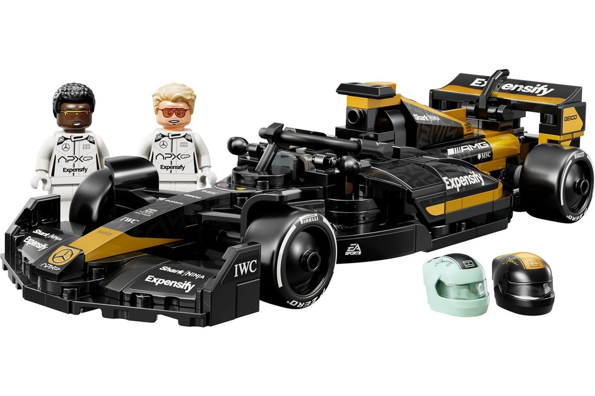 "F1 - il Film": anche la monoposto di Brad Pitt diventa un LEGO