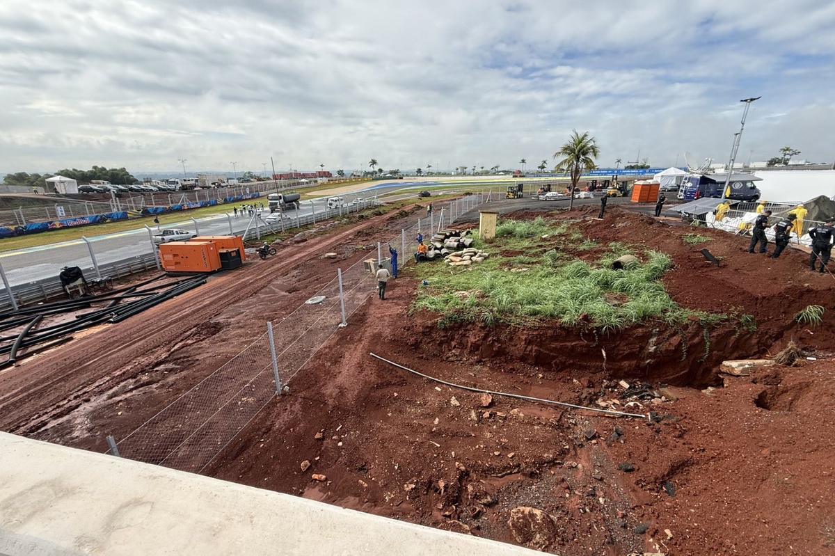 Surprise et inquiétude des équipes à leur arrivée à Goiânia