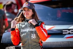 Guti&eacute;rrez, "contenta" pese a una Etapa 5 con "un pinchazo&nbsp;y problemas de navegaci&oacute;n"