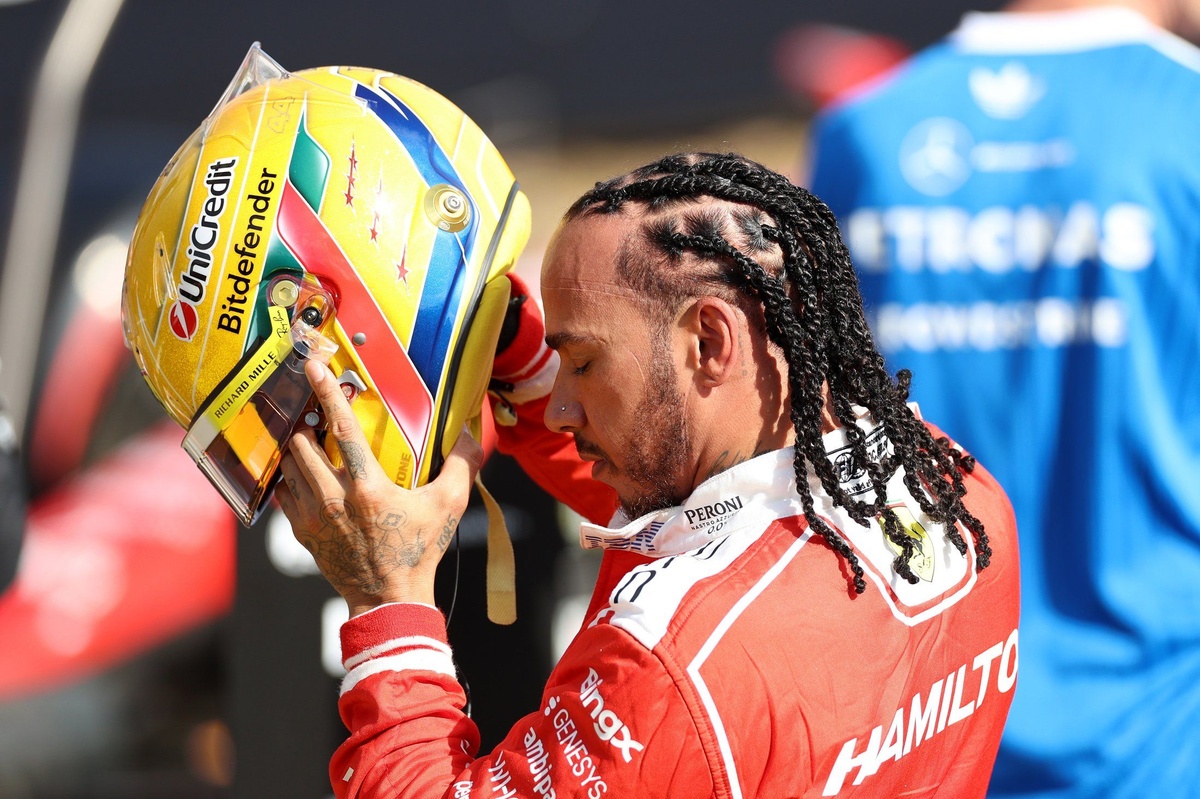 Hamilton: "Es frustrante, la potencia desaparece y el coche de delante se escapa"