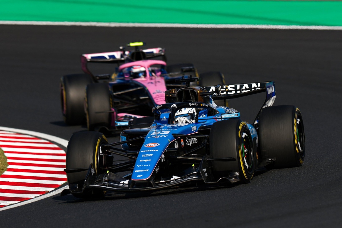 Albon revela una gran preocupación: "¿El coche de atrás tiene el control?"