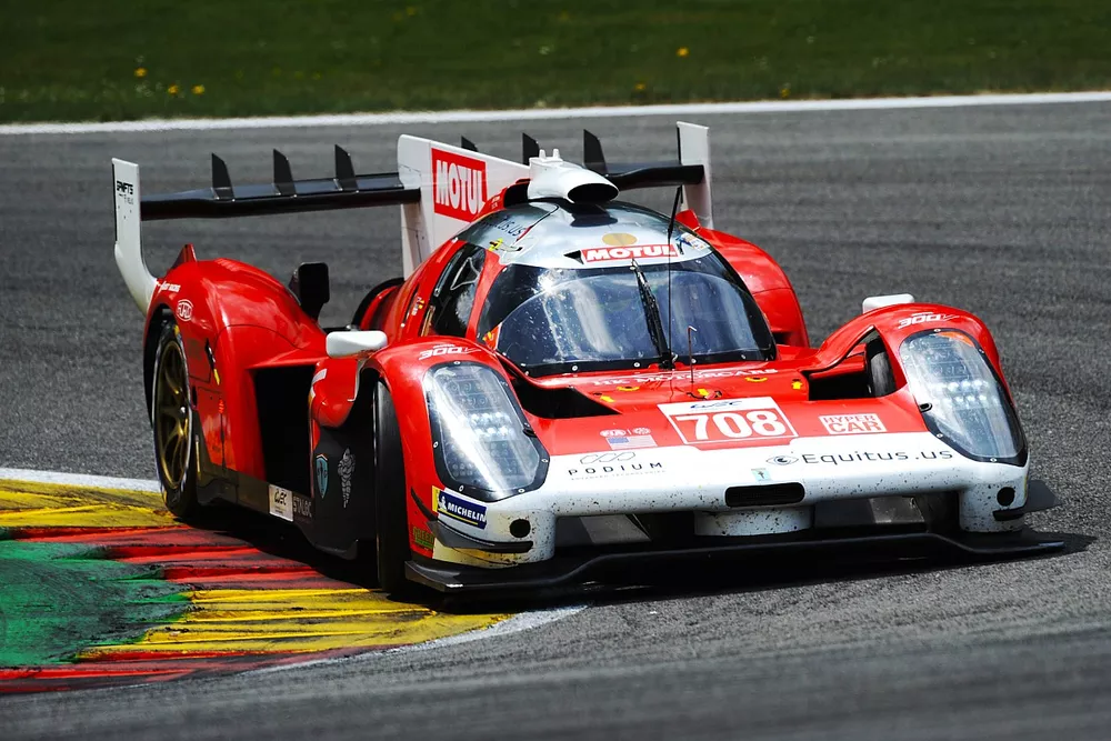 #708 Glickenhaus Racing Glikenhaus 007 LMH Hypercar de Olivier Pla, Romain Dumas, Pipo Derani 