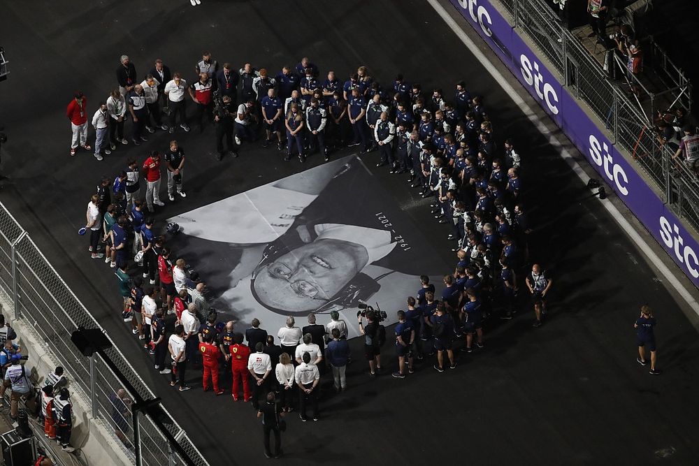 Los pilotos se reúnen para el homenaje a Frank Williams