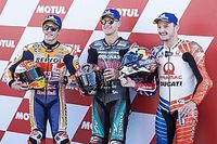 La parrilla de salida del GP de Valencia de MotoGP