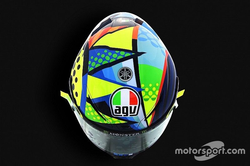 Casco de Valentino Rossi, Yamaha Factory Racing