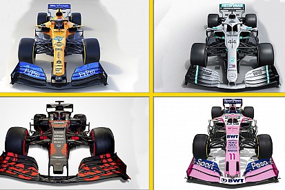 Todas las fotos de los coches de F1 y sus pilotos para 2019