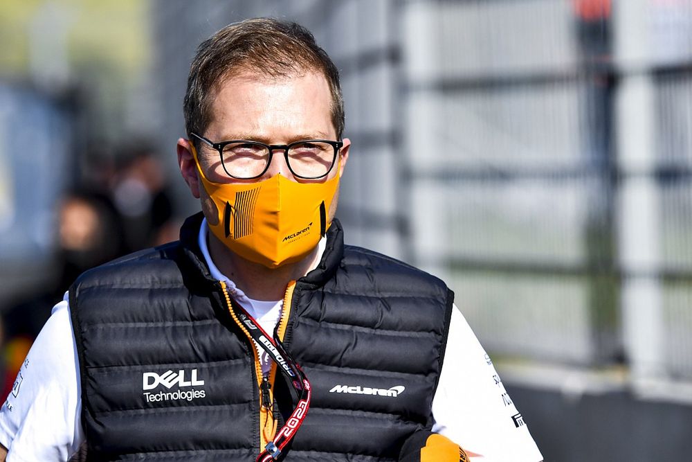 Andreas Seidl, direttore di squadra, McLaren