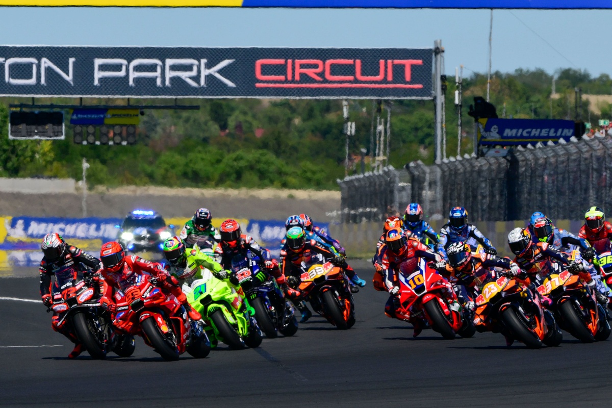 Course - Marc Márquez invincible au Balaton Park !