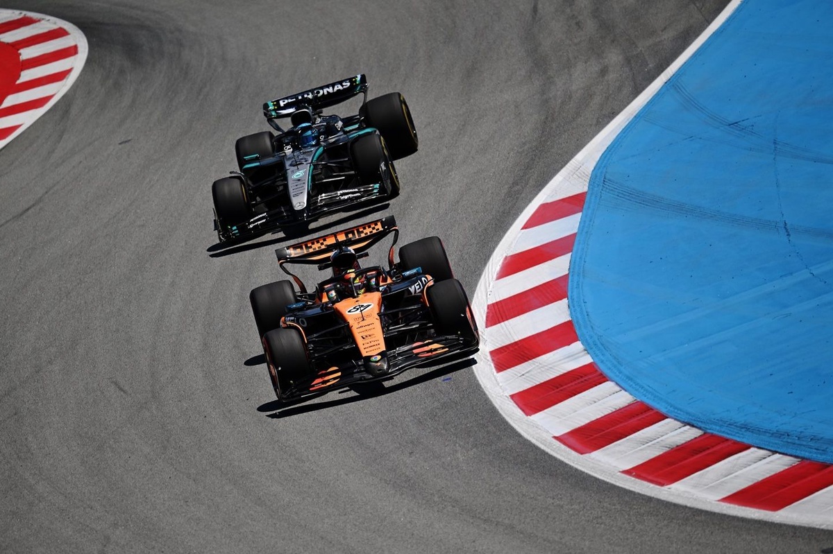 F1 | Barcellona, Libere 2: McLaren detta legge con Piastri, Mercedes sorprende