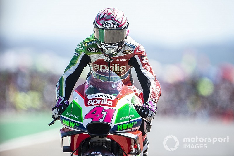 Petik hasil positif, Espargaro: Aprilia harus tetap berbenah