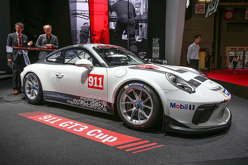 保时捷911 GT3 Cup亮相,17年落场参赛