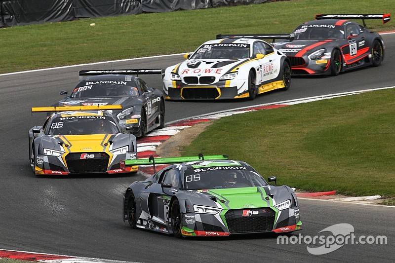 Póker de Audi en las Blancpain en Zolder