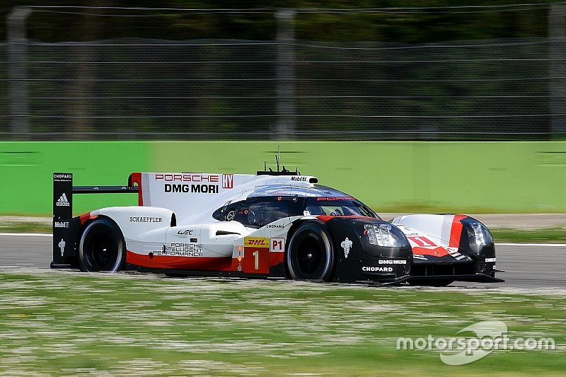 Porsche se mouille avant la pluie à Monza