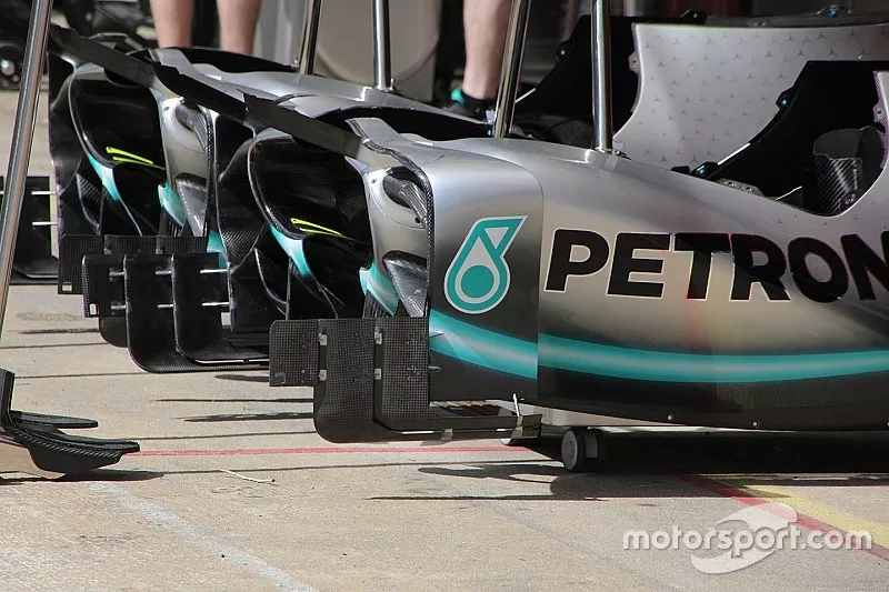 Mercedes AMG F1 technical detail