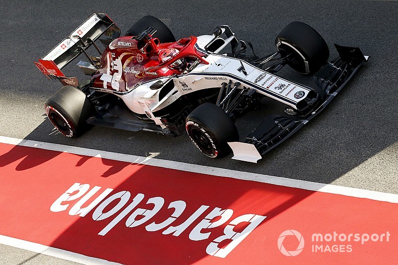 Alfa Romeo ha fatto il secondo filming day con la C38 e Raikkonen a Barcellona