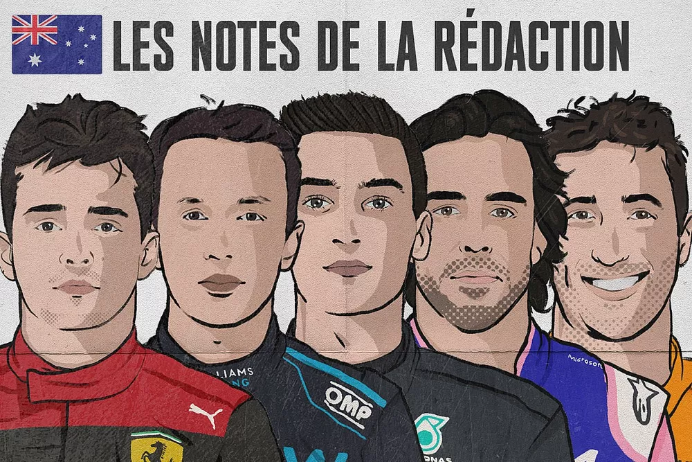 Les notes du Grand Prix Australie