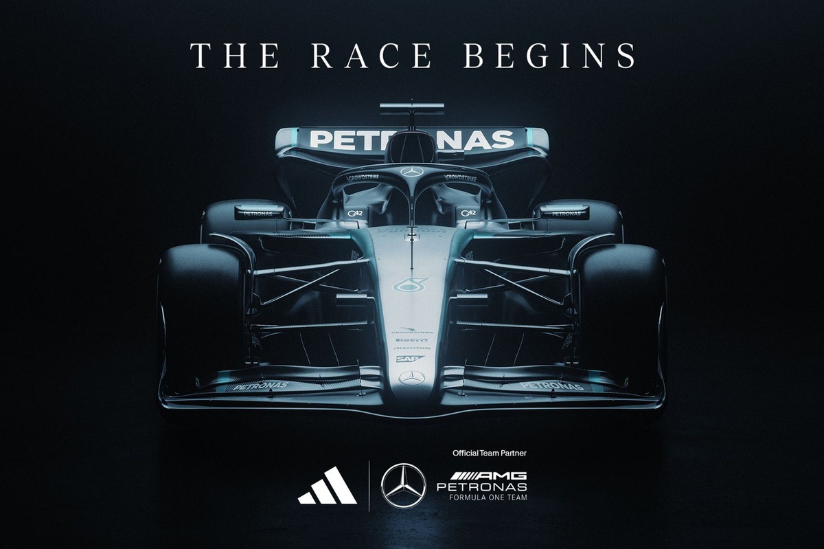 【adidas x MERCEDES】 AMG フォーミュラーワン F1 JR1063 adidas x Mercedes AMG Barreda Decode 'Petronas Formula One