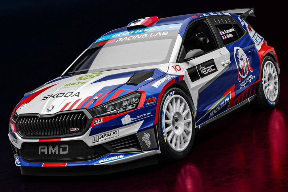 Mathieu Franceschi, Andy Malfoy, Skoda Fabia RS Rally 2