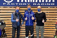Primer contacto de Quartararo con el equipo oficial Yamaha