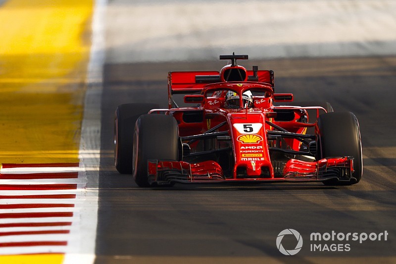 Singapore, Libere 3: Vettel scaccia la paura e batte il record della pista