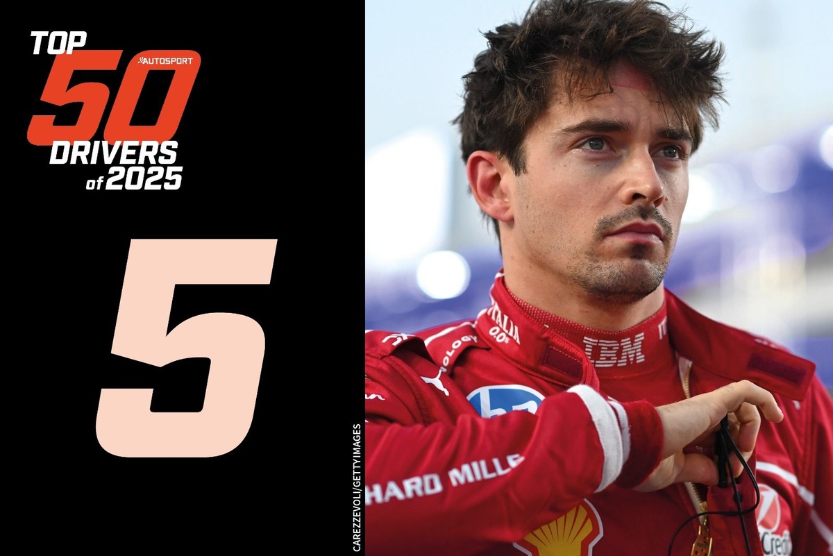 Autosport Top 50 of 2025: #5 Charles Leclerc