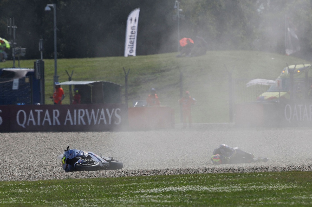 Marc Marquez leads calls for Assen gravel trap changes after Dutch GP crashes
