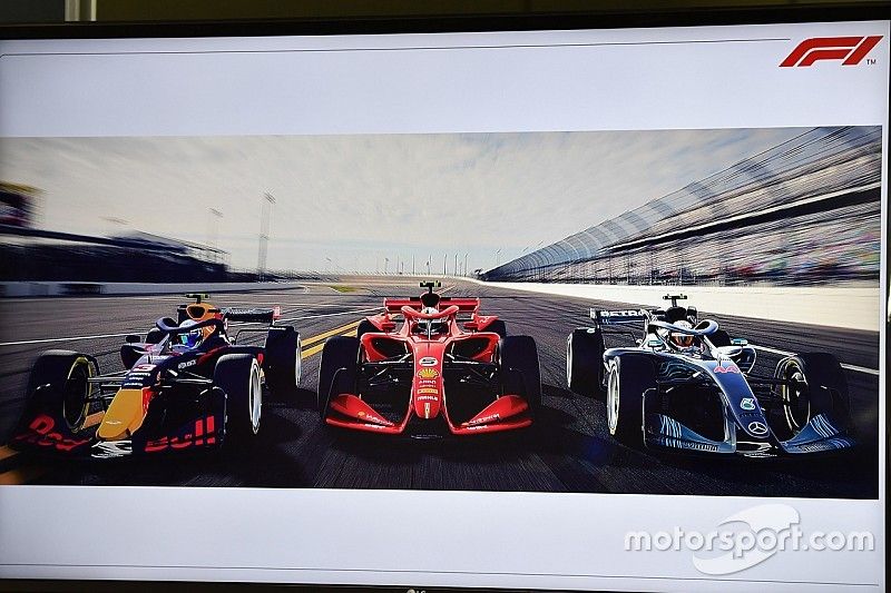 Boceto del F1 2021 
