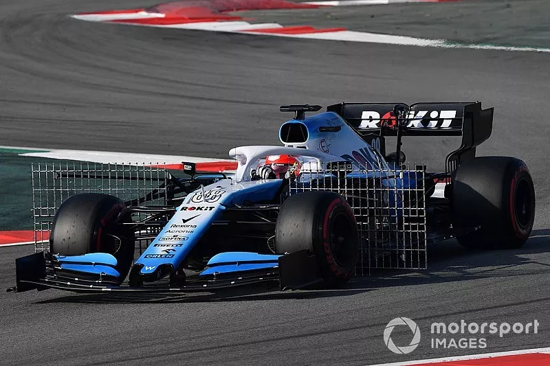 Robert Kubica, Williams FW42 avec capteurs a&eacute;ro