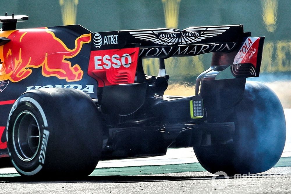 Red Bull Racing RB16 diffuser detail