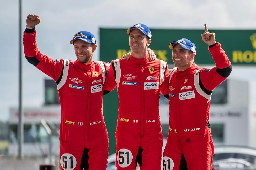 #51 AF Corse Ferrari 488 GTE EVO LMGTE Pro, Alessandro Pier Guidi, James Calado, Come Ledogar