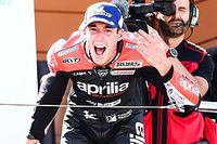 Espargar&oacute;, "contento" con el podio tras arrancar mal en Arag&oacute;n