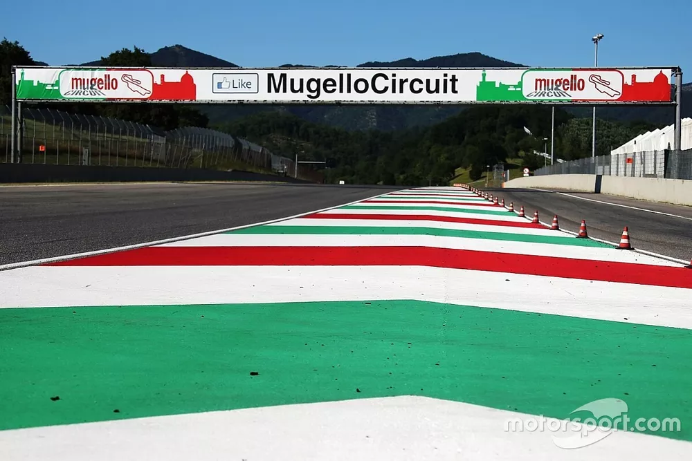 Dettaglio del circuito del Mugello