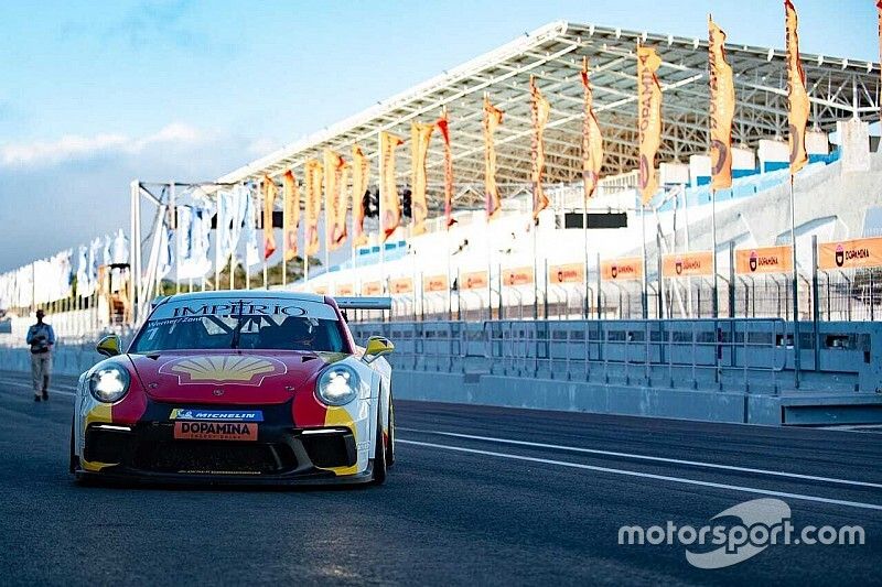 Carro #1, Ricardo Zonta e Werner Neugebauer - Porsche Cup Estoril