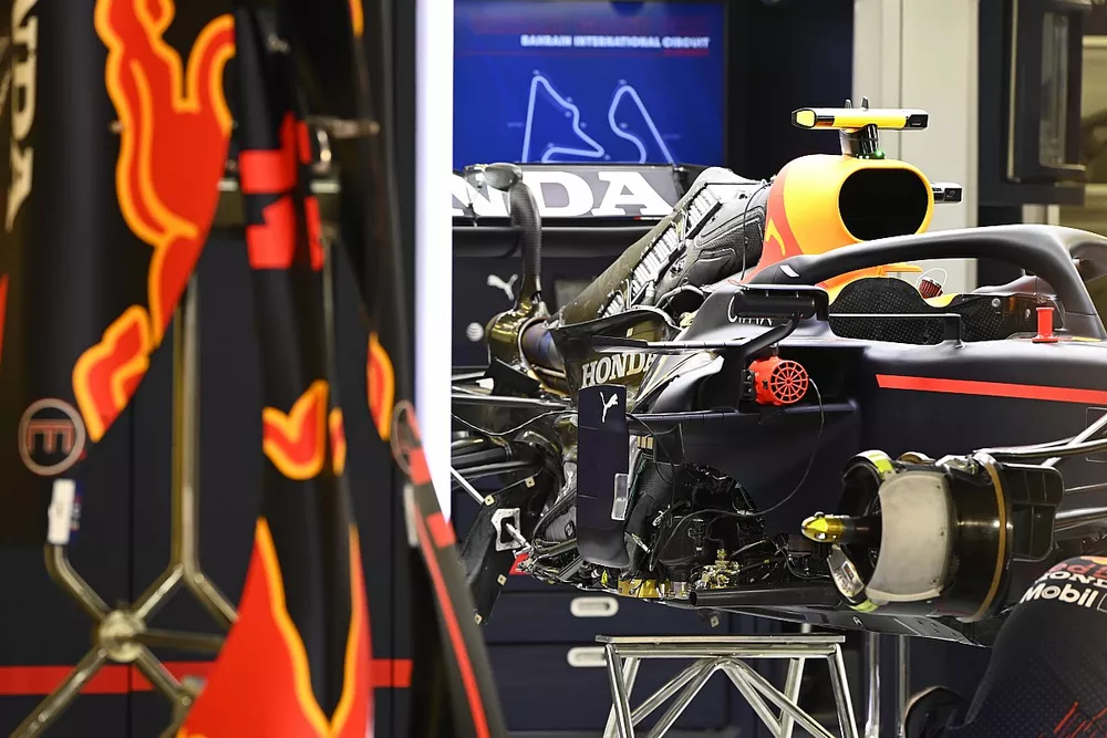 La carrocer&iacute;a del Red Bull RB16B 