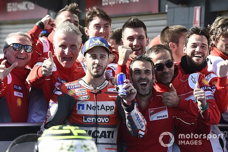Troisi&egrave;me place pour Andrea Dovizioso, Ducati Team