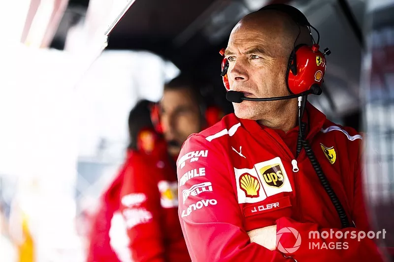 Jock Clear, directeur de l'ing&eacute;nierie, Ferrari