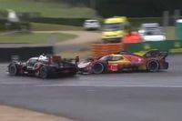 Vídeo: ¡el segundo Ferrari se lleva por delante al primer Toyota en Le Mans!