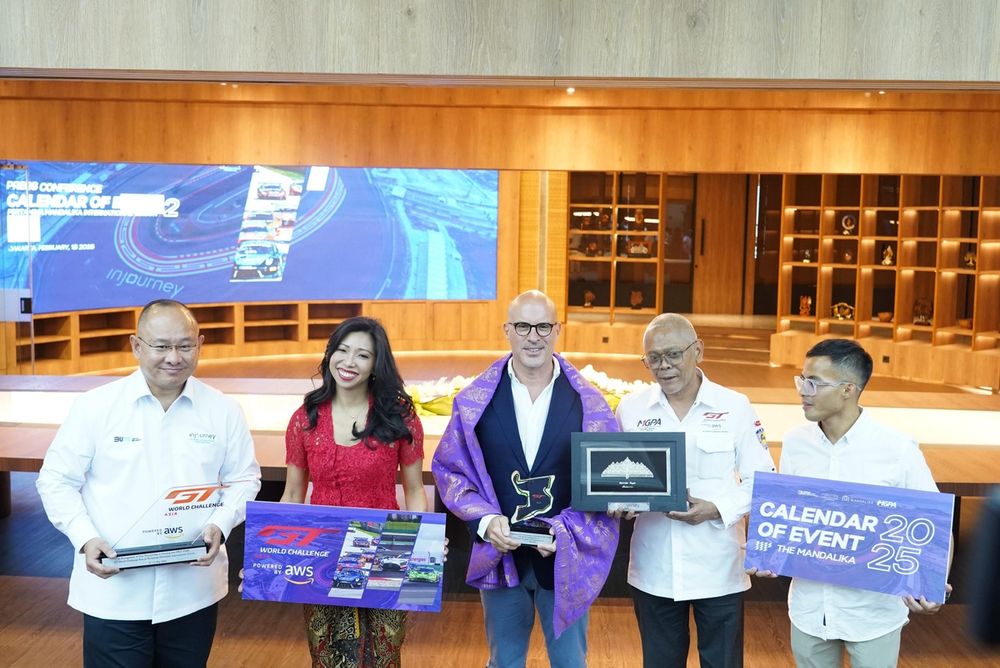 Konferensi pers penyelenggaraan GT World Challenge Asia 2025 