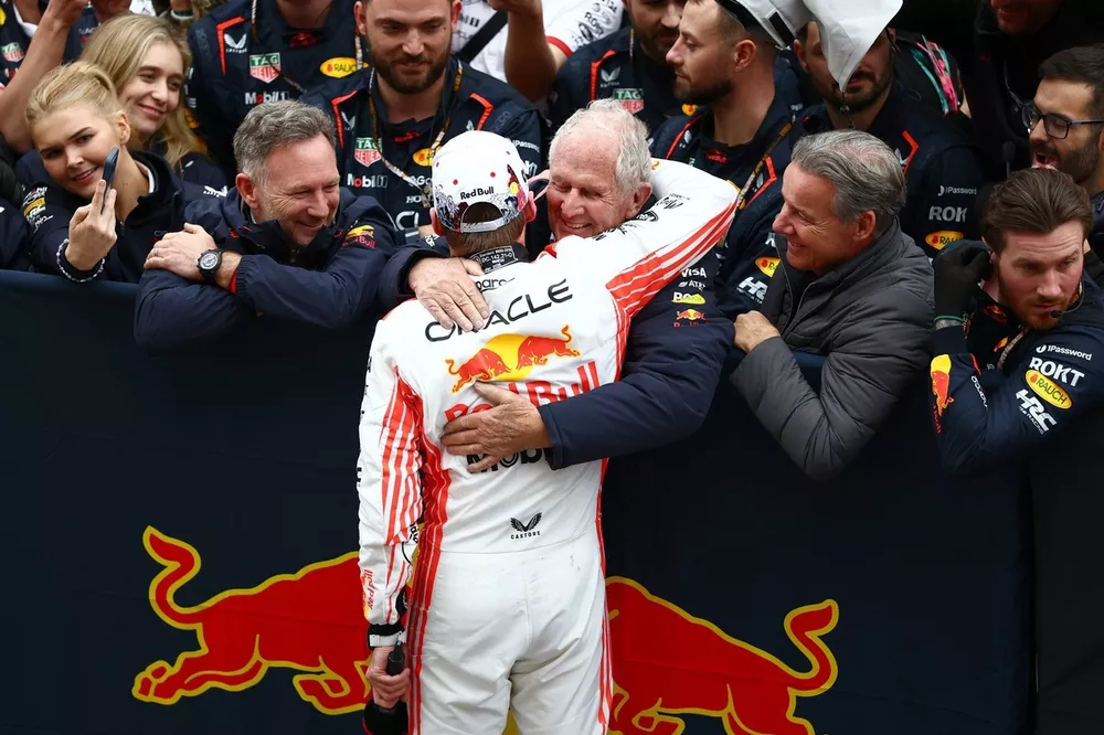 Max Verstappen, Red Bull Racing, Christian Horner, Red Bull Racing, Helmut Marko, Red Bull Racing