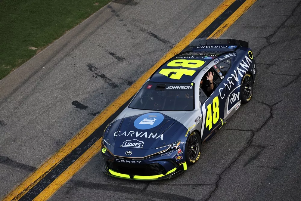 Jimmie Johnson, No. 48 Legacy Motor Club Toyota