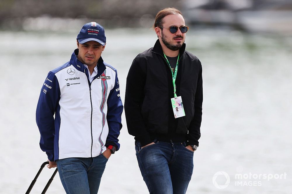 Felipe Massa, Williams with brother Dudu Massa