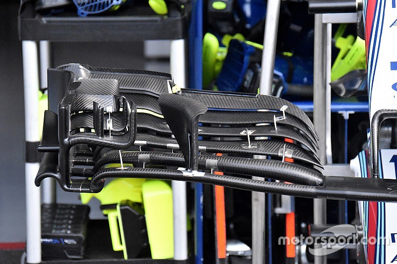 Williams, yeni ön kanat tasarımını tanıttı